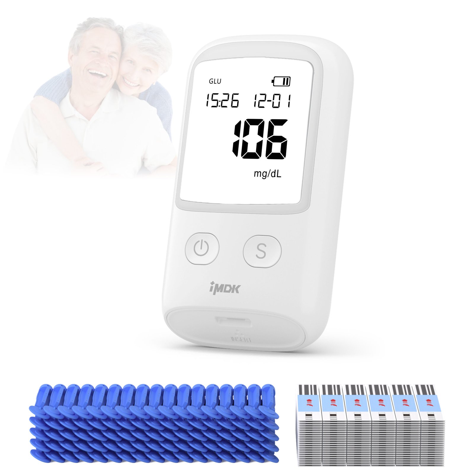 主图-沃尔玛 BGM T1 – Blood Glucose Meter - Image 1